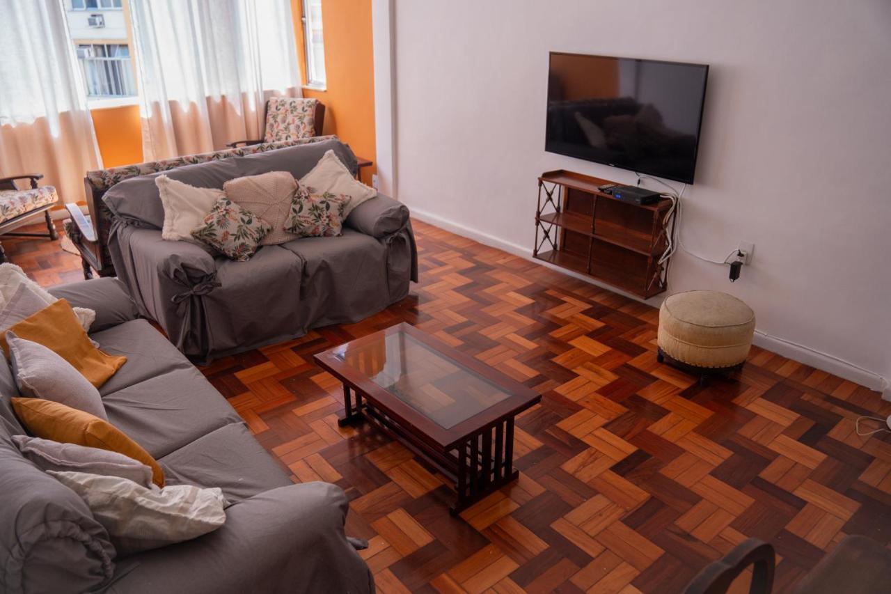 Amplo Apartamento - 3 Quartos - 1 Min Da Praia Rio de Janeiro Eksteriør bilde